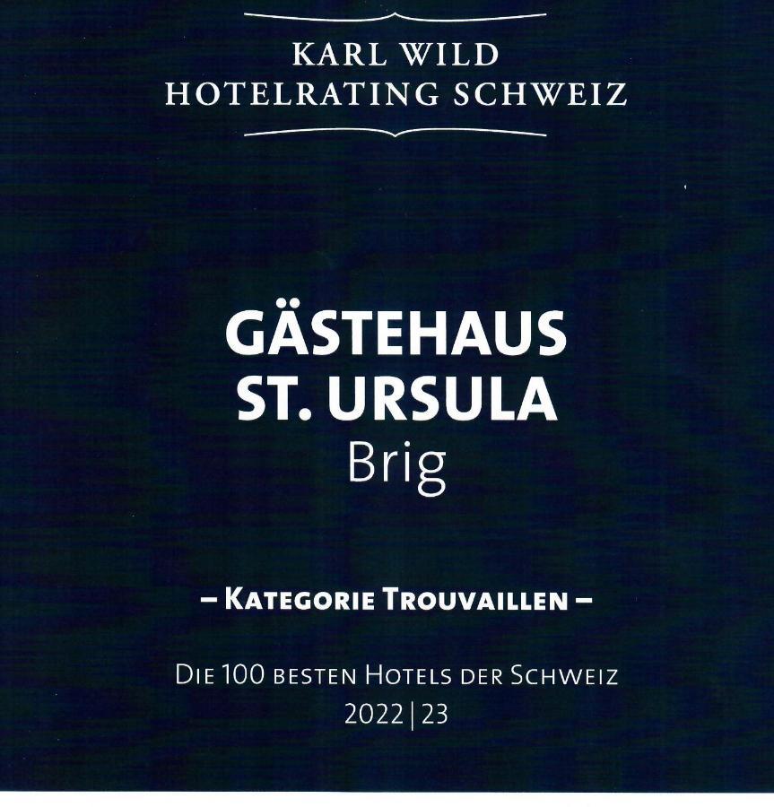 Gaestehaus St. Ursula Бриг Экстерьер фото